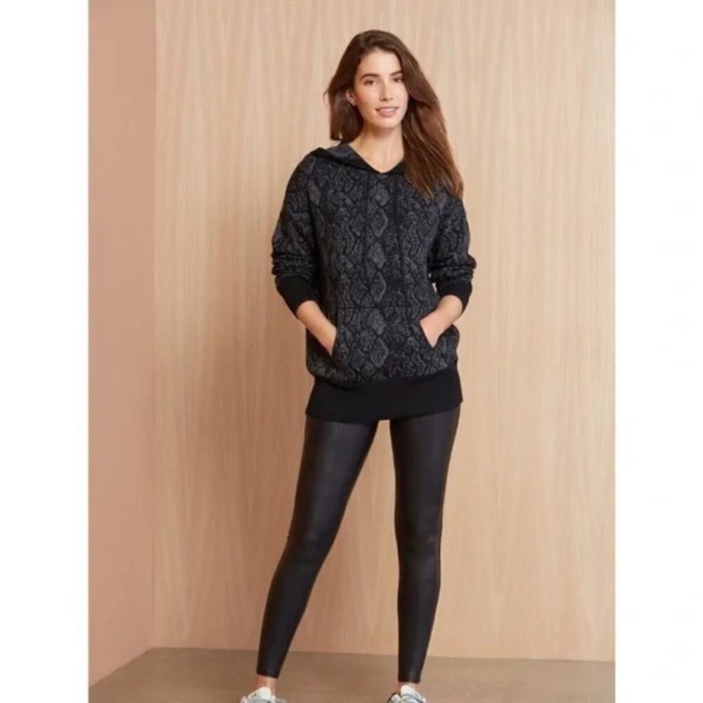 John + Jenn Womens Size Medium Dylan Python Hoode… - image 1